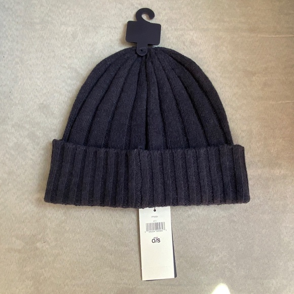 Polo Ralph Lauren Pony Men's Wool in Navy Blue Knit Hat Cuffed Beanie OS NWT - Picture 5 of 15